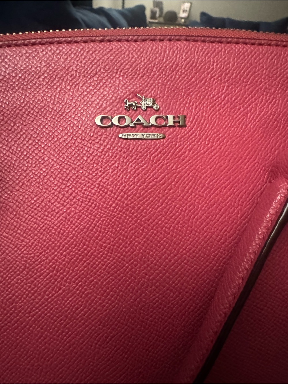 Coach Pink Small Christie Carryall - Picture 3 of 11
